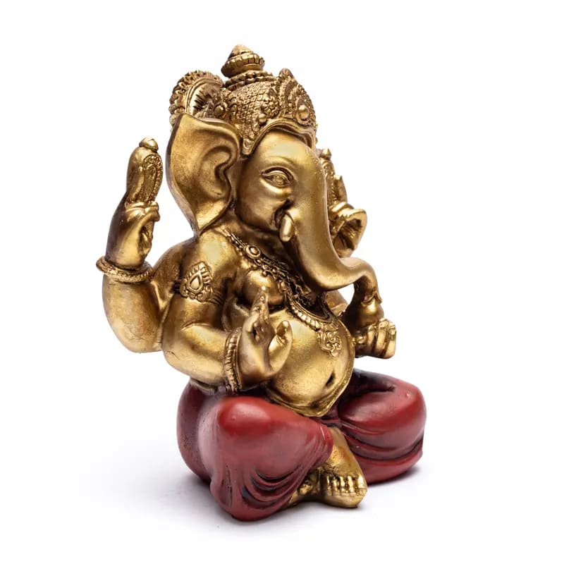 Ganesh gold statue